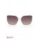 Жіночі Сонцезахисні Окуляри (Oversized Square Zigzag Sunglasses) 60109-01 Золотий W/Tort Arm