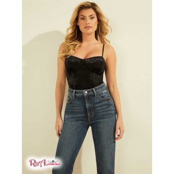 Жіноче Боді (Rariah Velvet Bodysuit) 64309-01 Jet Black