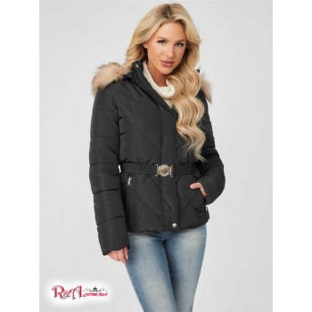 Жіноча Куртка (Raine Hooded Puffer Jacket) 57219-01 Реактивний Чорний