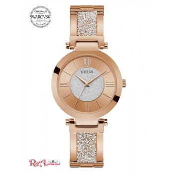 Жіночий Браслет (Rose Gold-Tone Crystal Bangle Analog Watch) 41359-01 Рожевий Золото