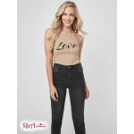 Жіночий Танк GUESS Factory (Elvie Rhinestone Tank) 63249-01 Desert Mud