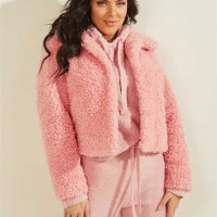 Жіноча Куртка (Fluffy Teddy Jacket) 64229-01 First Рум'Яна Рожевий Жіноча Куртка (Fluffy Teddy Jacket) 64229-01 First Рум'Яна Рожевий