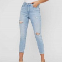 Жіночі Джинси (Sabrinna High-Rise Destroyed Skinny Jeans) 57439-01 Світлий Destroy WПопелясто-Сірий