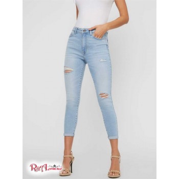 Жіночі Джинси (Sabrinna High-Rise Destroyed Skinny Jeans) 57439-01 Світлий Destroy WПопелясто-Сірий