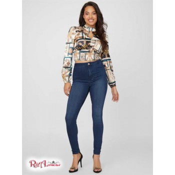 Женский Топ (Cabrera Mock-Neck Top) 57749-01 Древесина Ash Multi