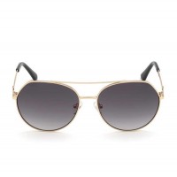Жіночі Сонцезахисні Окуляри (Round Aviator Sunglasses) 56269-01 Чорний
