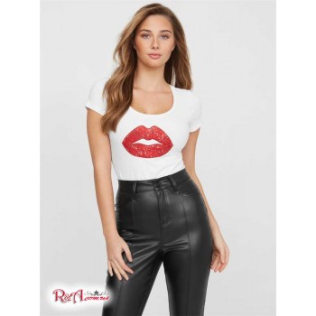 Жіноча Футболка (Rexa Lip Tee) 63389-01 Pure Білий