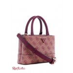 Жіноча Сумка Сетчел GUESS (Cordelia Logo Mini Satchel) 60249-01 522 Пурпурний Puh