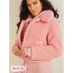 Женская Куртка GUESS (Fluffy Teddy Jacket) 64229-01 First Румяна Розовый