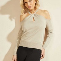 Жіночий Светр (Priya Cold-Shoulder Sweater Top) 64449-01 Pasadena Stone