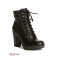 Женские Ботинки (Ginette Heeled Combat Boots) 56829-01 Черный1