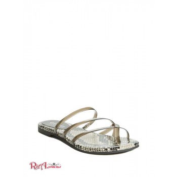 Женские Сандалии (Lylier Clear Jelly Strap Sandals) 54739-01 Черный Jelly