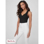 Жіночий Танк GUESS Factory (Lansa Notched Tank) 63209-01 Реактивний Чорний