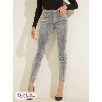 Жіночі Джинси (1981 Velvet Flocked Skinny Jeans) 58949-01 Bormio Gray
