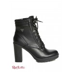 Женские Ботинки GUESS Factory (Ginette Heeled Combat Boots) 56829-01 Черный1