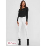 Жіночий Светр GUESS Factory (Mina Sweater) 57789-01 Реактивний Чорний Жіночий Светр GUESS Factory (Mina Sweater) 57789-01 Реактивний Чорний