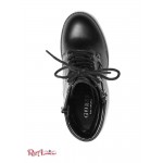 Женские Ботинки GUESS Factory (Ginette Heeled Combat Boots) 56829-01 Черный1