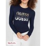 Женский Свитер GUESS Factory (Abiel Logo Sweater) 57609-01 Nocturnal Военно-Морской