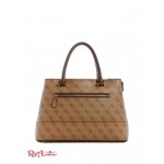 Женская Сумка Сэтчел GUESS (Cordelia Logo Luxury Satchel) 60269-01 Latte/Коричневый