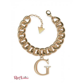 Жіночий Браслет (Gold-Tone G Logo Curb Chain Bracelet) 64659-01 Золотий Логотип