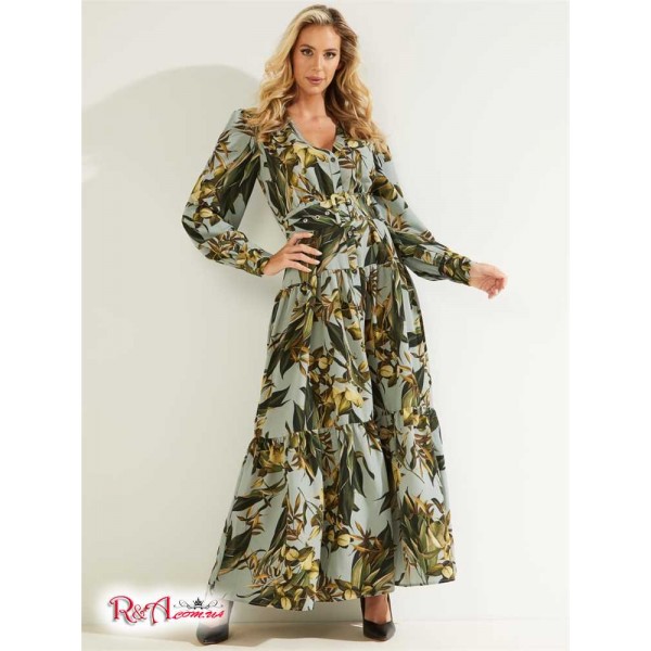 Женское Платье GUESS (Evelyn Dress) 58909-01 Секретный Сад Teal Combo Женское Платье GUESS (Evelyn Dress) 58909-01 Секретный Сад Teal Combo