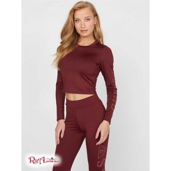 Жіночий Топ GUESS Factory (Jadine Top) 57769-01 Mystic Wine