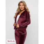 Жіноче Худі GUESS Factory (Deck Velour Hoodie) 57569-01 Mystic Wine