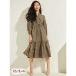 Жіноче Сукня GUESS (Natia Maxi Dress) 58899-01 Asphalt Зелений Мульті Жіноче Сукня GUESS (Natia Maxi Dress) 58899-01 Asphalt Зелений Мульті