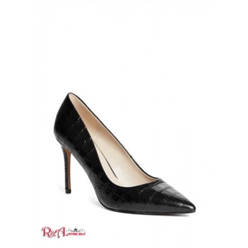 Женские Туфли (Classic Crocodile Pump) 43489-01 Jet Black