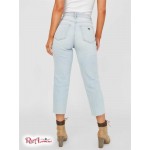 Женские Джинсы GUESS Factory (Evie High-Rise Slashed Slim-Fit Jeans) 57129-01 Светлый WПепельно-Серый