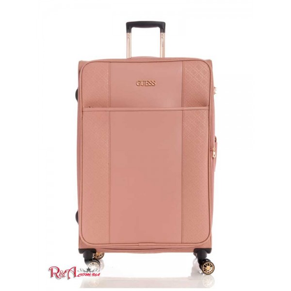 Жіночий Валіза GUESS (Ninnette 28" 8-Wheel Suitcase) 59239-01 Рожевий Рожевий