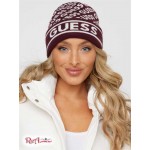 Женская Шапочка GUESS Factory (Sporty Logo Print Beanie) 56979-01 Wine