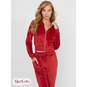 Жіноча Куртка (Yelena Logo Velour Jacket) 57779-01 Autumn Spice