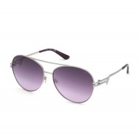Женские Солнцезащитные Очки (Round Glitter Sunglasses) 63659-01 Серебряный/Розовый