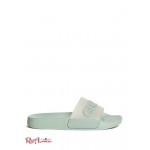 Женские Сандалии GUESS Factory (Lana Logo Slide Sandals) 56869-01 Lt Зеленый