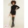 Женское Платье (Mariah Open-Back Dress) 58609-01 Реактивний Черный