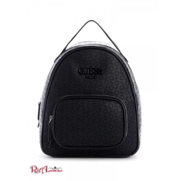 Жіночий Рюкзак GUESS Factory (Mina Logo Backpack) 63689-01 Чорний