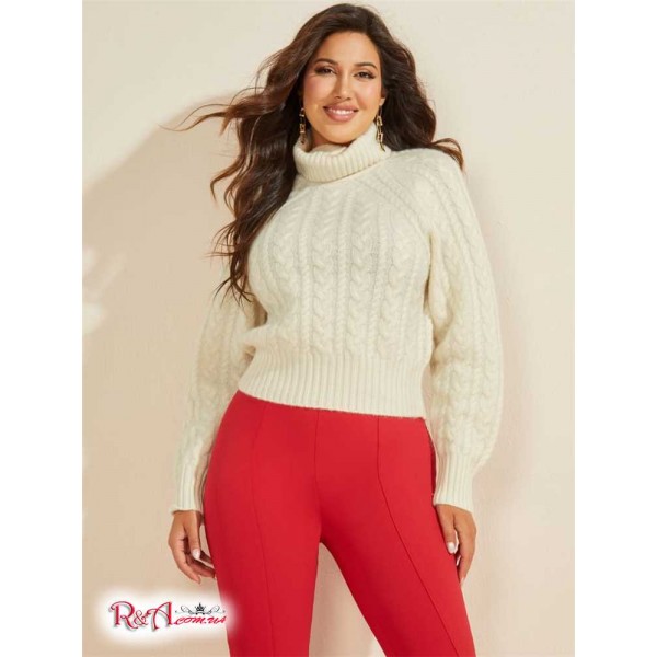 Жіночий Светр MARCIANO (Lala Comfort Cashmere Sweater) 60359-01 Warm Білий