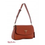 Женская Сумка на Плечо GUESS (Cordelia Flap Shoulder Bag) 59039-01 Коньяк