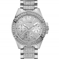 Мужские Часы (Rhinestone Silver-Tone Multifunction Watch) 41389-01 Серебро