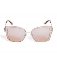 Жіночі Сонцезахисні Окуляри (Tinted Cat-Eye Sunglasses) 42729-01 Shiny Рожевий / Бордовий Mir