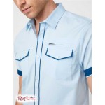 Чоловіча Сорочка GUESS Factory (Mason Pocket Shirt) 29660-01 Whimsical Синій