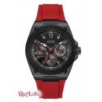 Мужские Часы GUESS (Red and Black Multifunction Watch) 13811-01 Красный