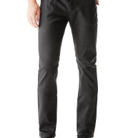 Мужские Джинсы (Harlem Ultra-Slim Coated Zip Jeans) 741-01 Черный Coated 32 Inseam