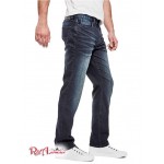 Мужские Джинсы GUESS Factory (Delmar Slim Straight Jeans) 742-01 Натуральная Темная Мытье