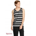 Мужской Танк GUESS Factory (Snow Striped Tank) 29862-01 Реактивний Черный
