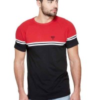 Чоловіча Футболка (Kido Color-Block Tee) 12862-01 Реактивний Чорний