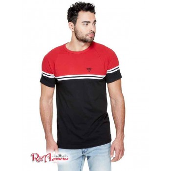 Чоловіча Футболка (Kido Color-Block Tee) 12862-01 Реактивний Чорний