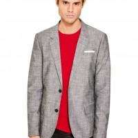 Мужской Блейзер (Anders Textured Blazer) 29713-01 Jet Black