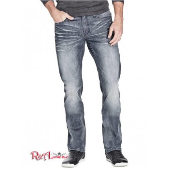 Чоловічі Джинси (Delmar Slim Straight Jeans) 743-01 Натуральна Темна Мийка